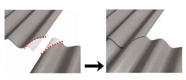 fixing fibre cement roof